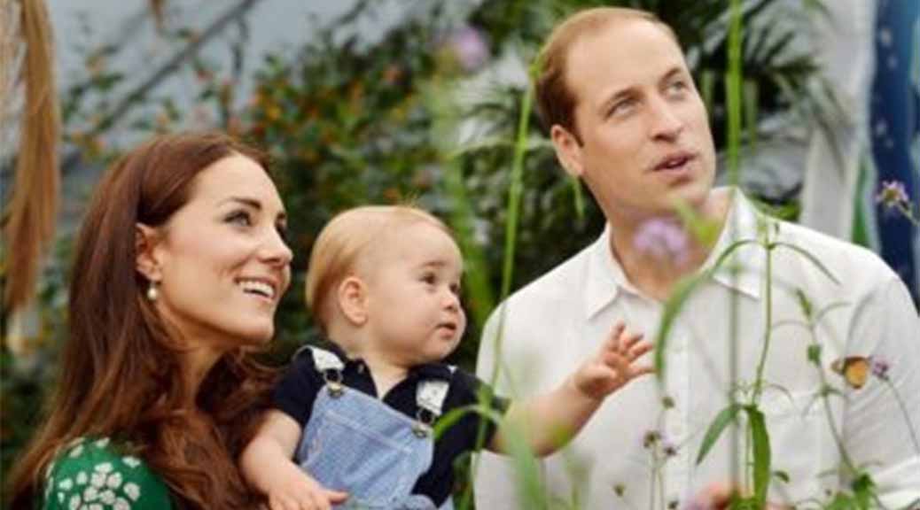 Prince George and the Butterfly